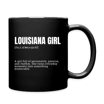 Louisiana Girl Rhythm Tee - Tasse einfarbig - Schwarz - Rechts