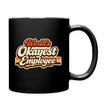 L’employé le plus correct du monde - Mug uni - noir - Droite