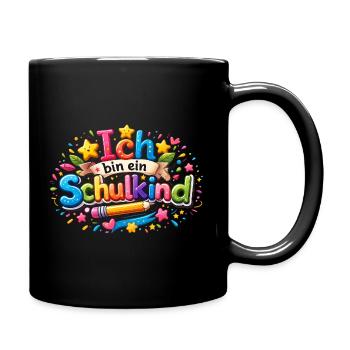 Je suis un don d’inscription scolaire pour un écolier - Mug uni - noir - Droite