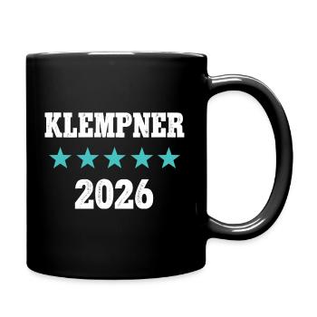 Plumber 2026 Craftsman Plumber Tinsmith - Full Colour Mug - black - Right