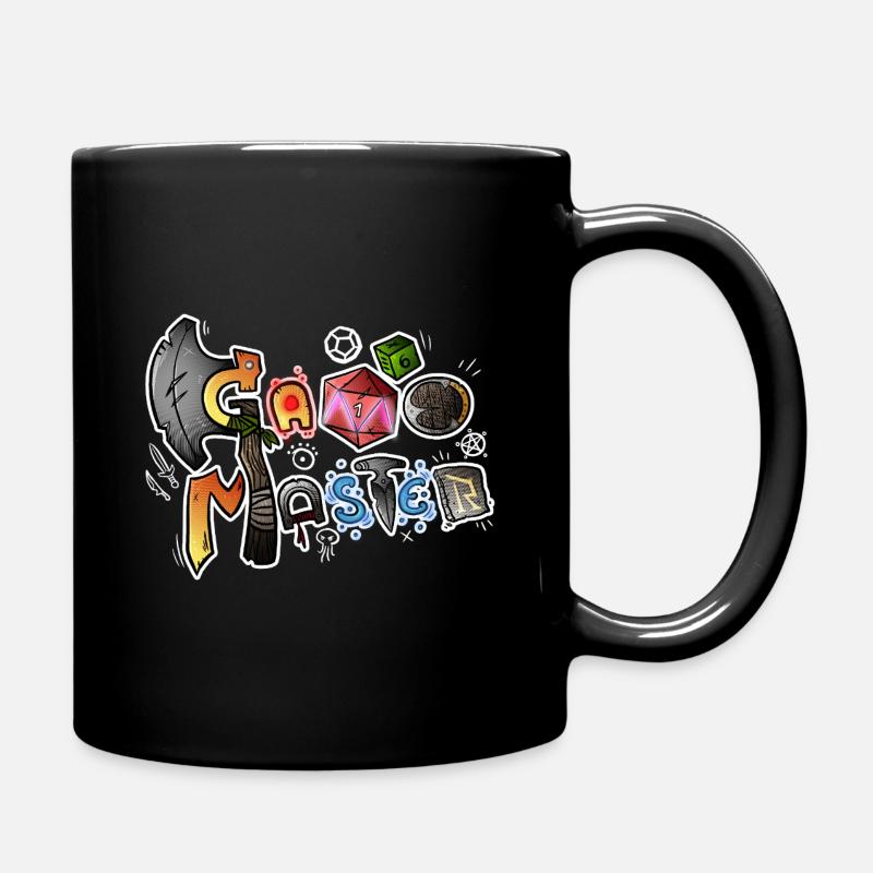 Game Master - Tasse einfarbig - Schwarz