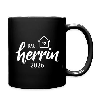 Construction de maison par le constructeur en 2026 - Mug uni - noir - Droite