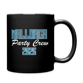 Mallorca, Party - Full Colour Mug - black - Right