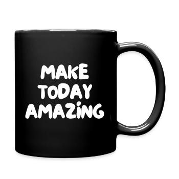 Rendez aujourd’hui incroyable - Mug uni - noir - Droite