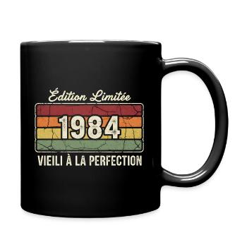 Edition Limitée 1984 Vieil À Perfection - Mug uni - noir - Droite