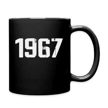 Legendary Since 1967 Vintage 1967 Retro 1967 - Full Colour Mug - black - Right