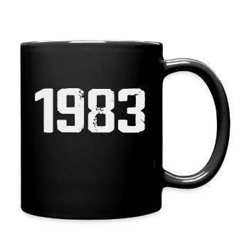 Legendary Since 1983 Vintage 1983 Retro 1983 - Full Colour Mug - black - Right