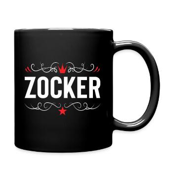 Zocker Gamer - Mug uni - noir - Droite