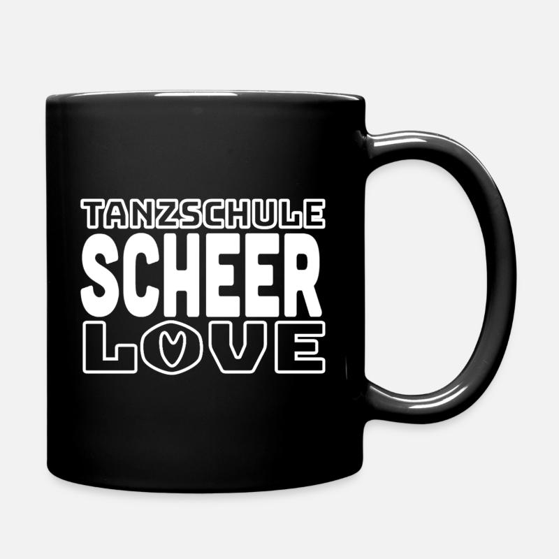 SCHEER Love 2026 - white - Tasse einfarbig - Schwarz