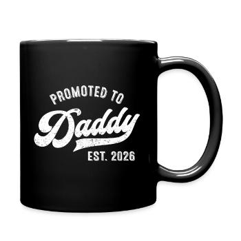 Promu au Daddy Est Vintage 2026 - Mug uni - noir - Droite
