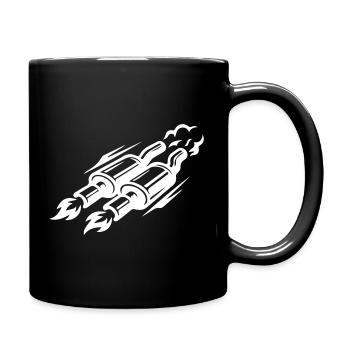 Synthèse d’échappement Bost Symbol - Mug uni - noir - Droite