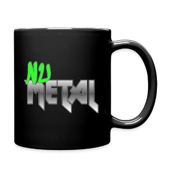 Nu Metal Green Fan Edition - Tasse einfarbig - Schwarz - Rechts