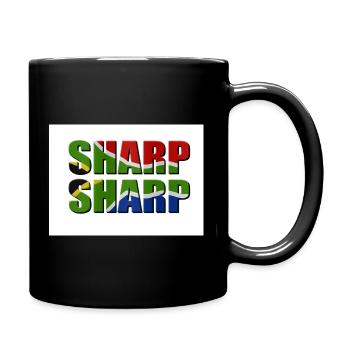 Sharp sharp  - Full Colour Mug - black - Right