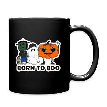 Born to Boo Halloween Crew - Tasse einfarbig - Schwarz - Rechts