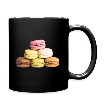 Macarons - Full Colour Mug - black - Right