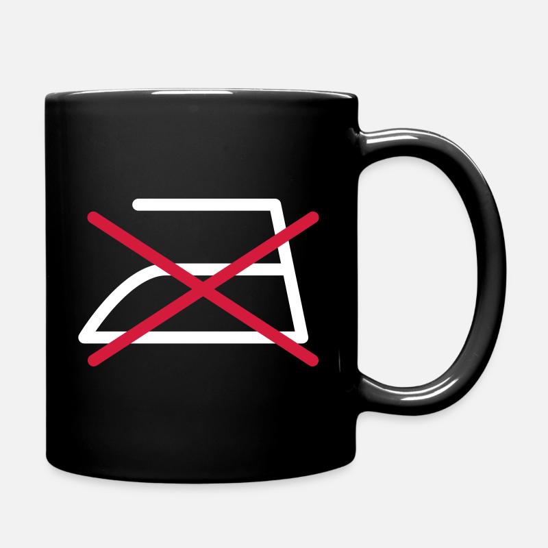 NE PAS REPASSER! - Mug uni - noir