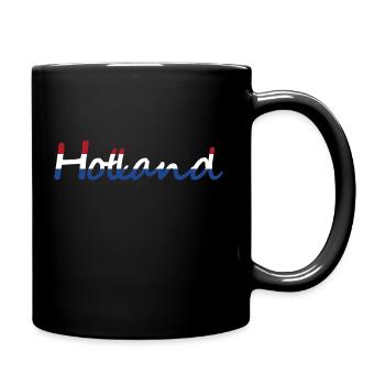 Hollande Pays-Bas Couleurs - Mug uni - noir - Droite