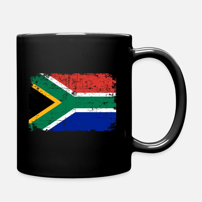 South Africa - Full Colour Mug - black