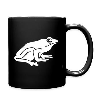 frog - Full Colour Mug - black - Right