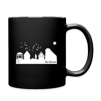 Bad Salzuflen #1w - Tasse einfarbig - Schwarz - Rechts