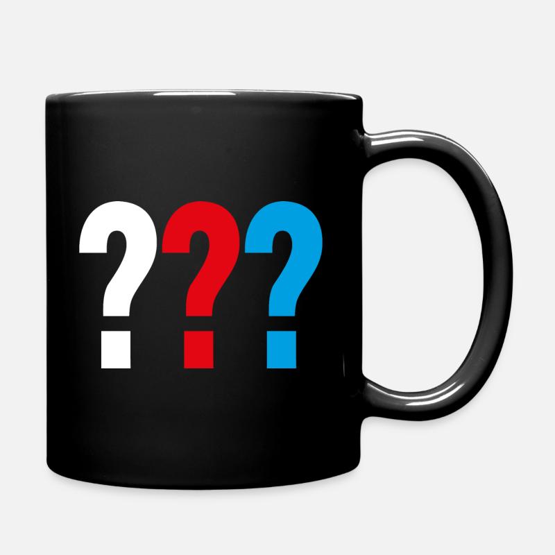 Die Drei ??? Logo - Tasse einfarbig - Schwarz