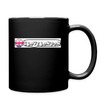 I love London - Full Colour Mug - black - Right