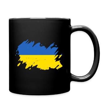 Drapeau ukrainien Caches de couleur Kazantip Kiev - Mug uni - noir - Droite
