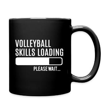 Volley- volley- cadeau joueur de volley- - Mug uni - noir - Droite