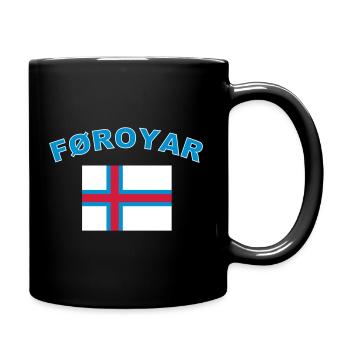 Faroe Islands - Full Colour Mug - black - Right