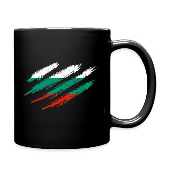 Bulgaria Flag Bulgarian Flag Golden Sands - Full Colour Mug - black - Right