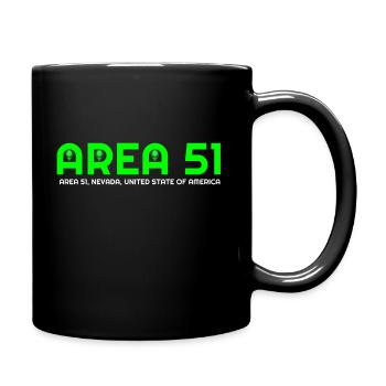 Aliens, Alien-T-Shirts, Alien Hoodies, Alien - Tasse einfarbig - Schwarz - Rechts