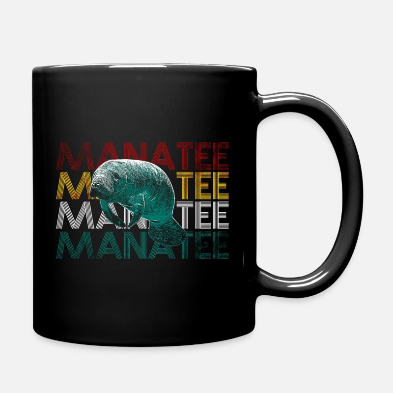 Seekuh - Tasse einfarbig - Schwarz