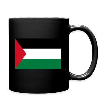 Palestine flag - drapeau palestinien - Mug uni - noir - Droite