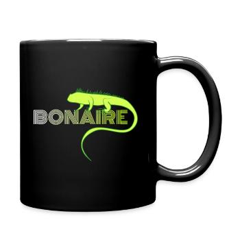 Bonaire Design Green - Full Colour Mug - black - Right