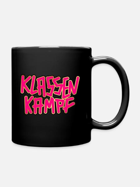 klassen kampf - Tasse einfarbig - Schwarz