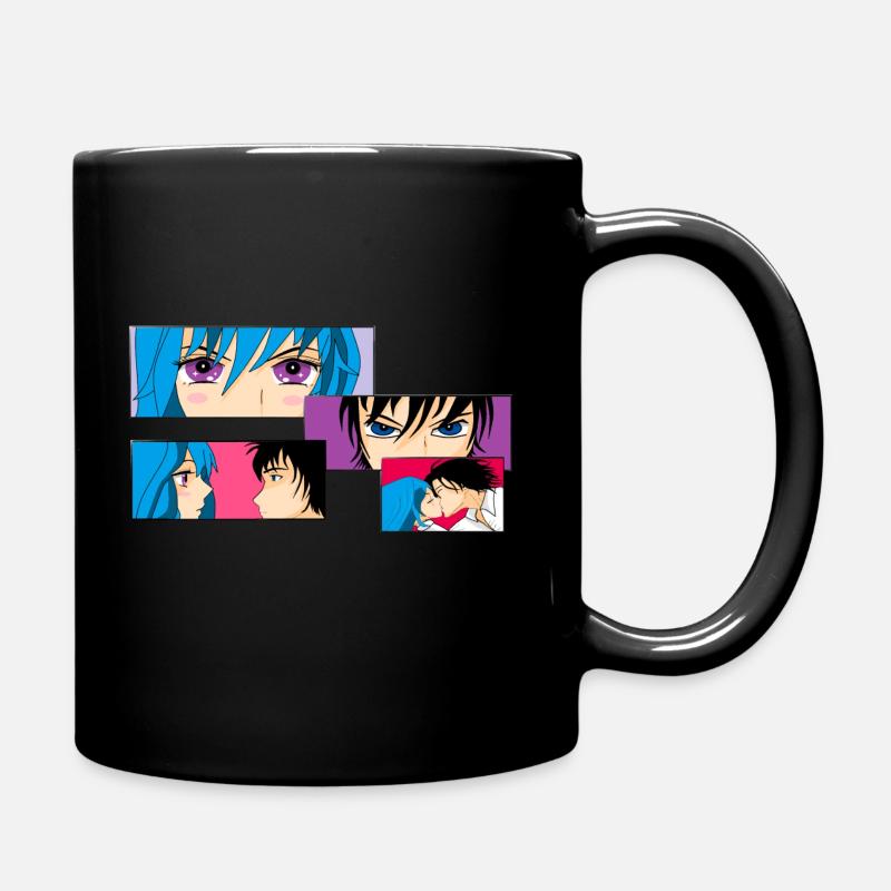 Manga - Tasse einfarbig - Schwarz