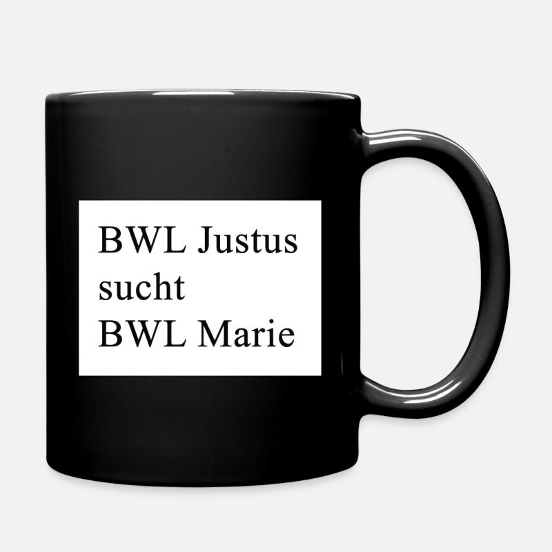 BWL - Tasse einfarbig - Schwarz