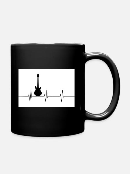 Passion pour les guitares électriques - Mug uni - noir