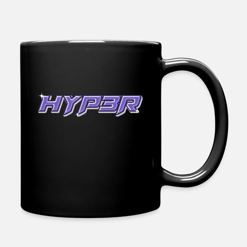 HYPER - Schriftzug - Tasse einfarbig - Schwarz