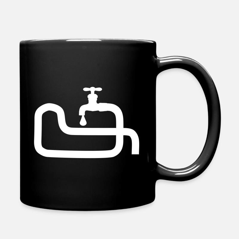 hydraulic system b1 - Full Colour Mug - black