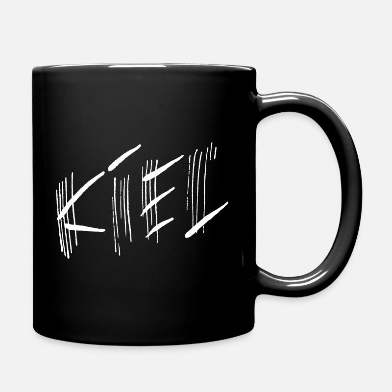 Kiel - Tasse einfarbig - Schwarz