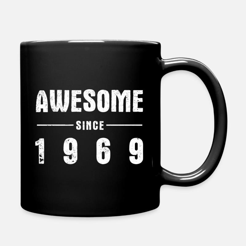 Awesome -since- 1969 - Tasse einfarbig - Schwarz