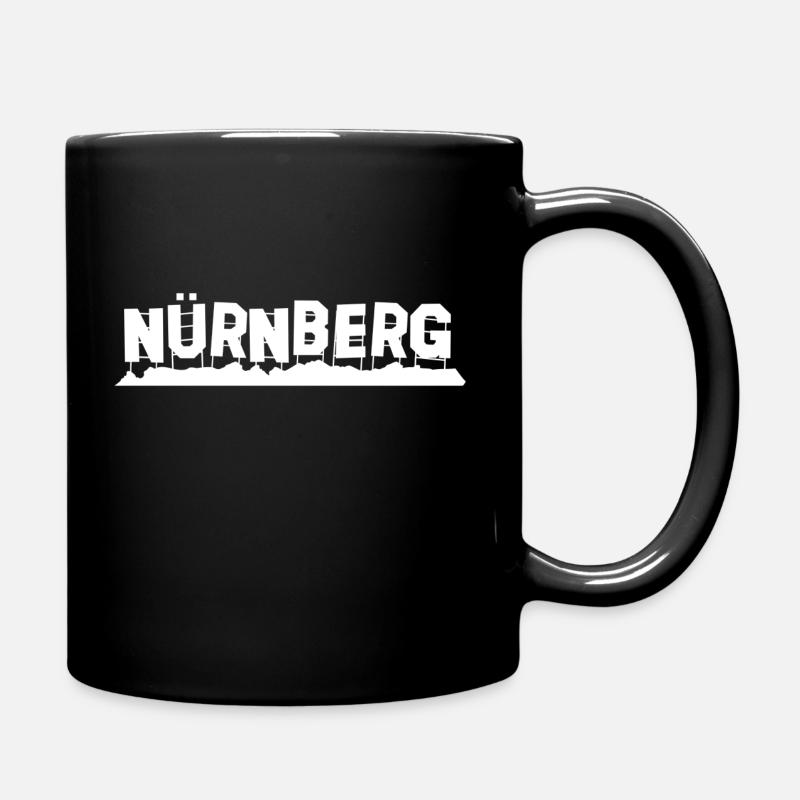 Nürnberg - Tasse einfarbig - Schwarz