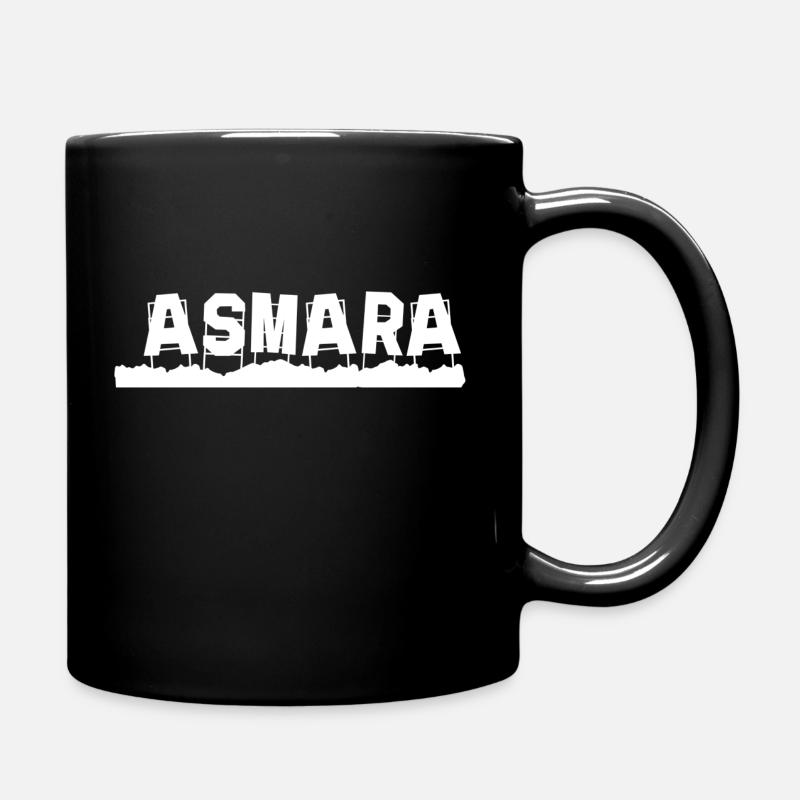 Asmara - Ensfarget kopp - svart