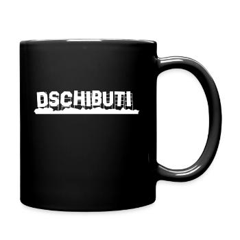 Djibouti - Mug uni - noir - Droite