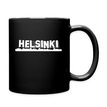 Helsinki - Tasse einfarbig - Schwarz - Rechts
