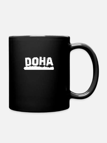 Doha - Tasse einfarbig - Schwarz