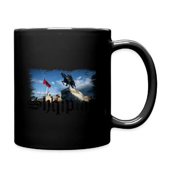 Shqiptar Albania greta - Tasse einfarbig - Schwarz - Rechts