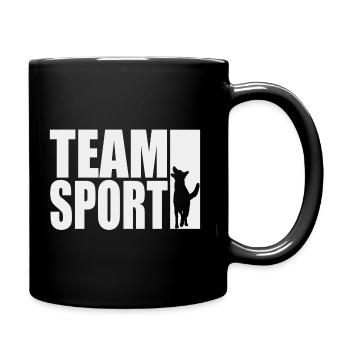 Team Sports Motif Dog Sport IGP 1 - Full Colour Mug - black - Right