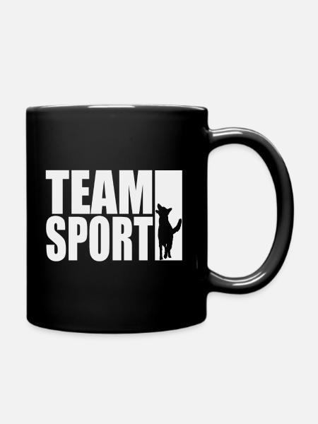 Team Sports Motif Dog Sport IGP 1 - Full Colour Mug - black